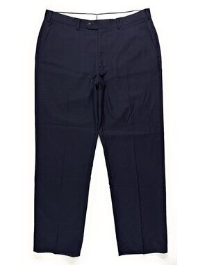 SuitSupply Dress Pants Slim Straight Flat Front Sz 34x29 VBC Wool Suit Trouser